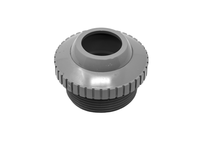 CMP Inlet Eyeball Fitting with Variable Orifice 1" MPT 1.5" Gray | 25552-401-000