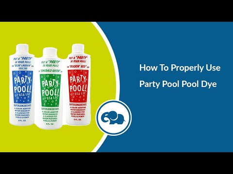 Party Pool Color Additive Blue Lagoon - 3 Pack