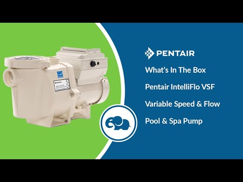 Pentair IntelliFlo VSF; Variable Speed & Flow Pool & Spa Pump | 011056