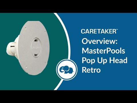 Caretaker RetroClean Update for Master Pools TurboClean (White) | 4-9-2004