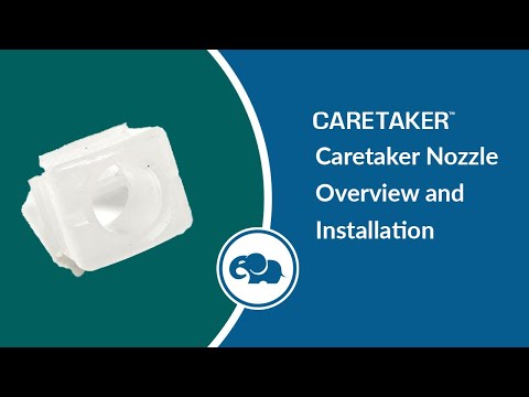 Caretaker 99 Cleaning Head Step & Bench Nozzle Insert (Clear)